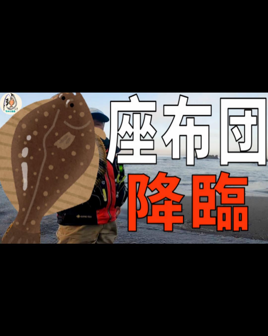 座布団カレイ 投げ釣り 北海道 松皮カレイ マツカワカレイ 王蝶 釣りがいきがい